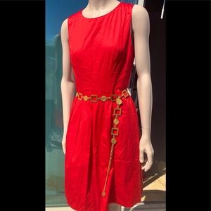 Red dress by Hugo Boss $385 in size 4